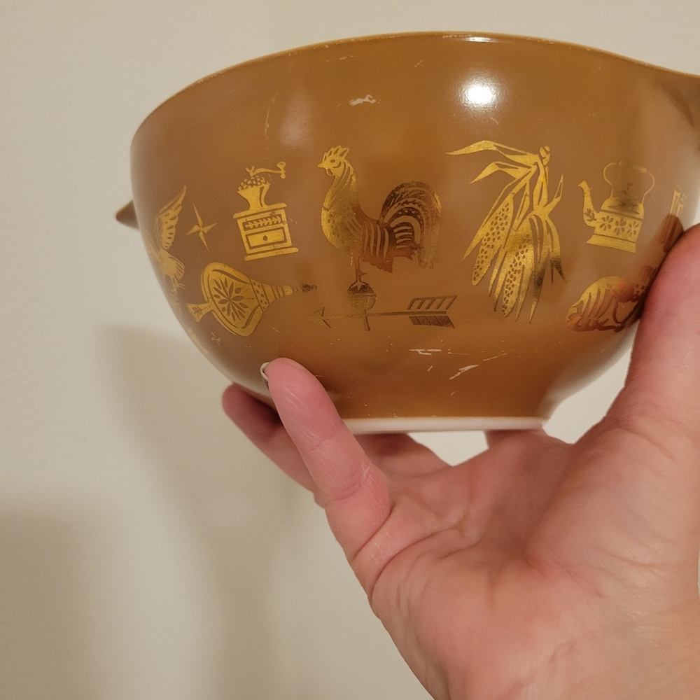Pyrex Early American Nesting Bowls - Picture 3 of 6